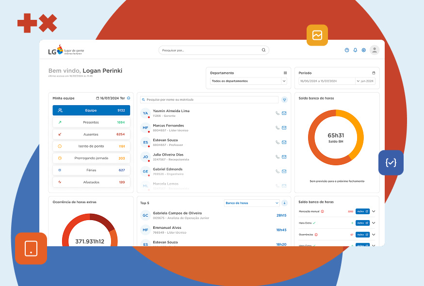 Registro de jornada moderno, seguro e sem complicações