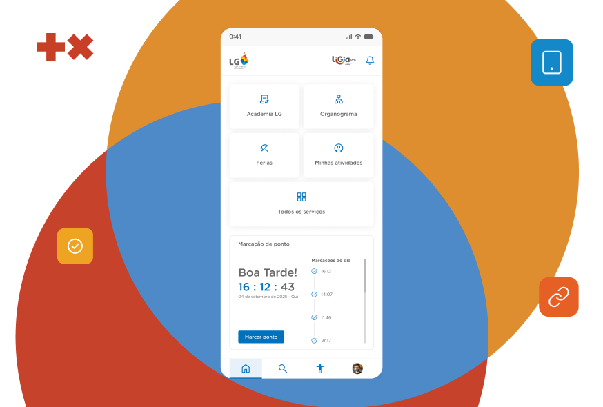 Gestão descentralizada com acesso prático, seguro e disponível a qualquer hora